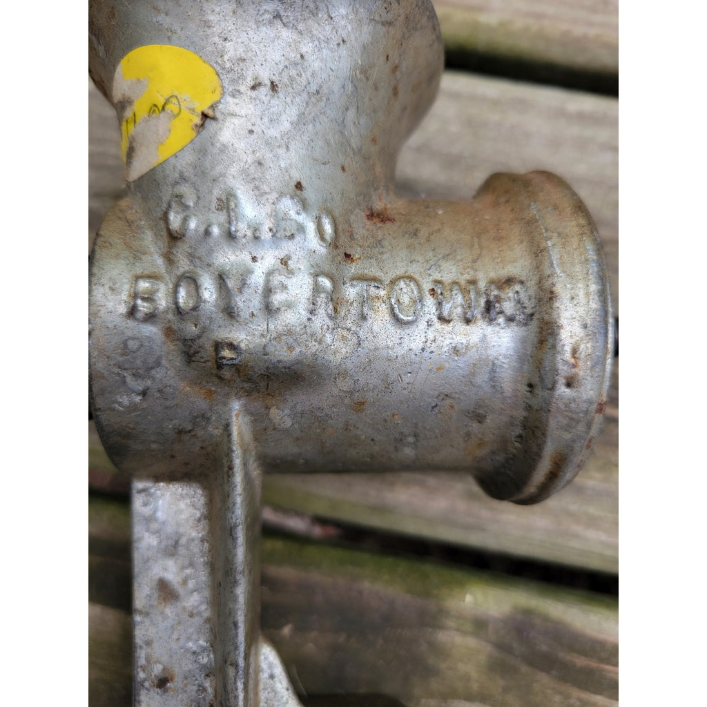 Vintage Cast Iron Keystone #20 Meat Grinder Boyertown