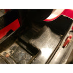 Vintage Gay Toys 12" plastic Dump Truck 620 brown/yellow Goodyear Tracker