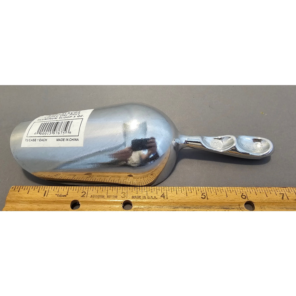 New No. 407ALSC05 Choice One-Piece Aluminum 5 oz Scoop