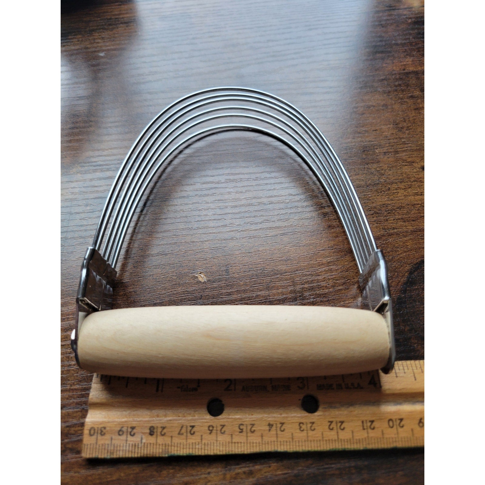 Hand Pastry/Dough Blender w/Wood Handle