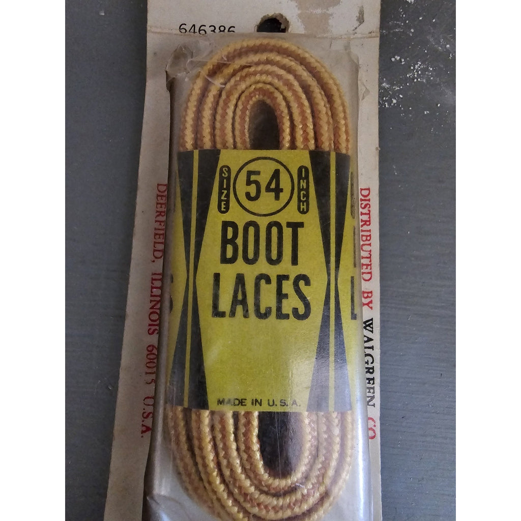 NOS/Vintage Walgreens 646386 - 54" Shoe/Boot Laces