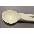 Vintage Red Owl Stores Feature - 8" White Kemps Plastic Ice Cream Scoop