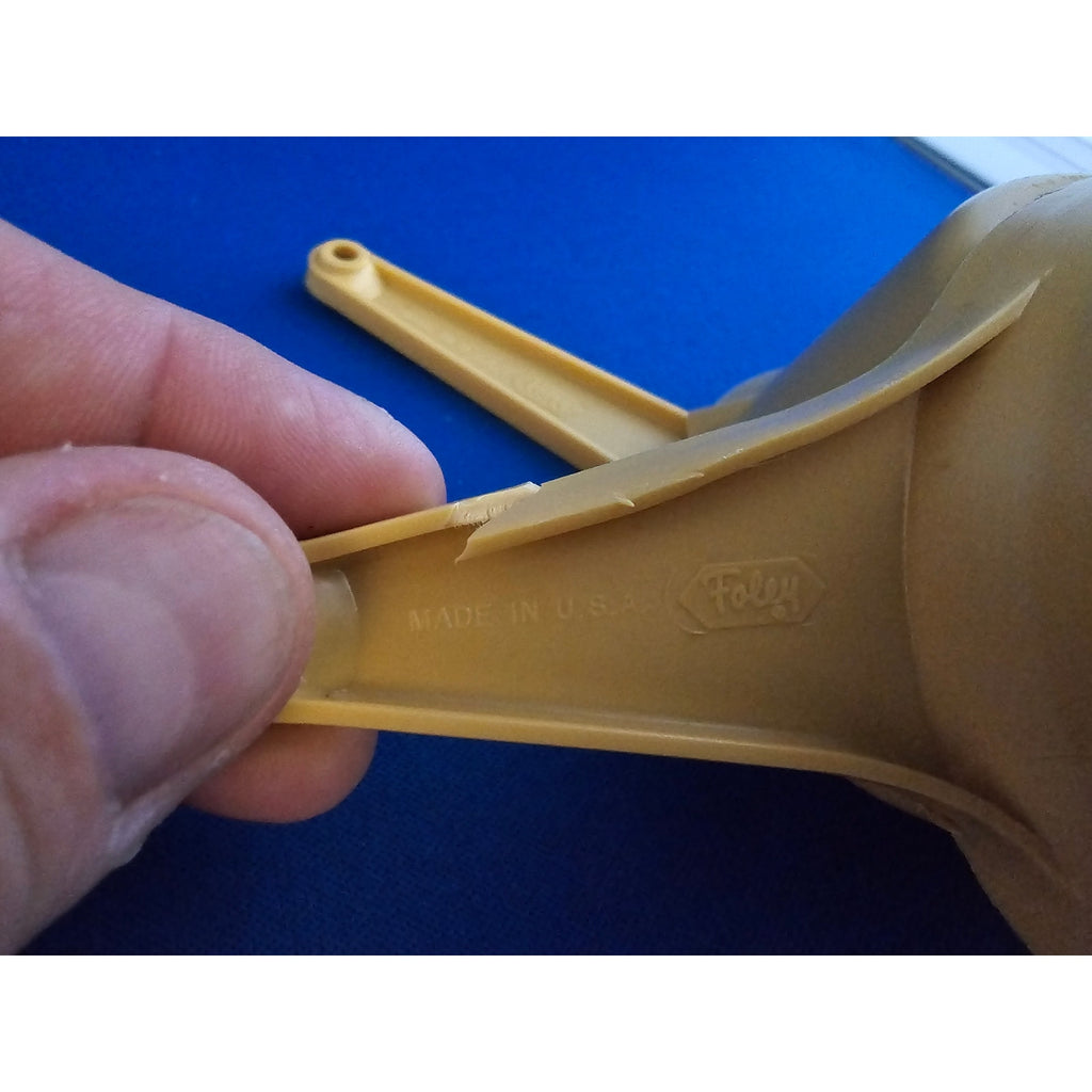 Set Of 5 Vintage Foley Yellow/Mustard Nesting Measuring Cups - Made in USA