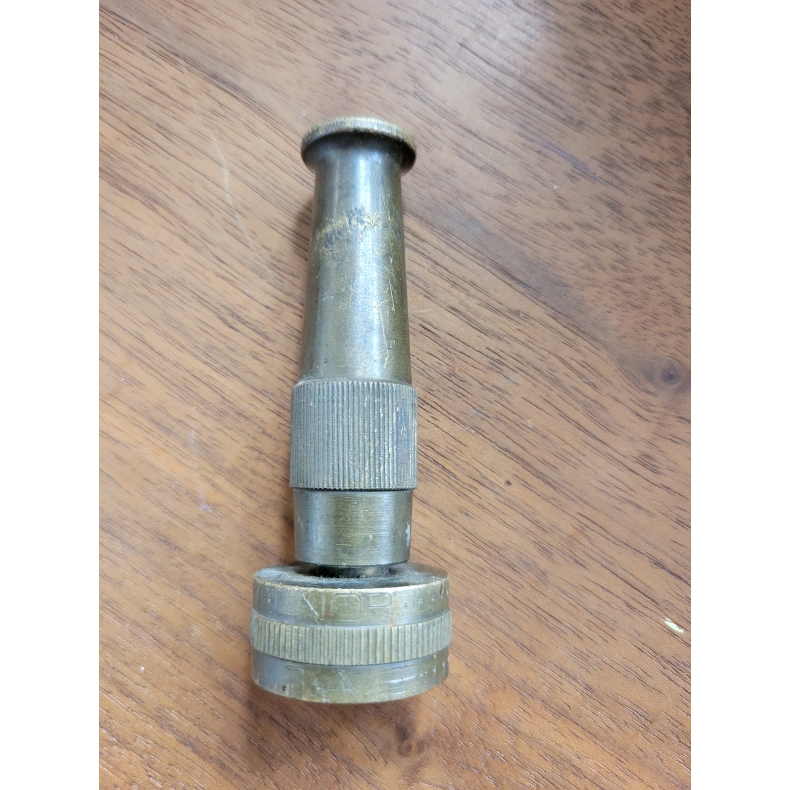 Vintage Melnor Brass 3-1/4 inch Garden Hose Screw-On Sprinkler Head Nozzle
