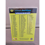 Michael Jordan 1995-1996 Upper Deck Collectors Choice #410 - Checklist 311-410
