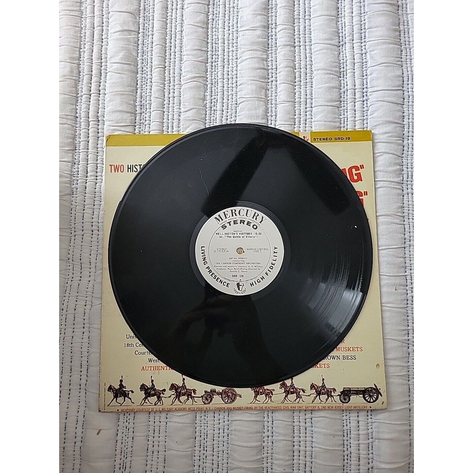 1812 Overture & Wellington's Victory - SRD 19 LP Vinyl - PROMO - Mpls Symphony