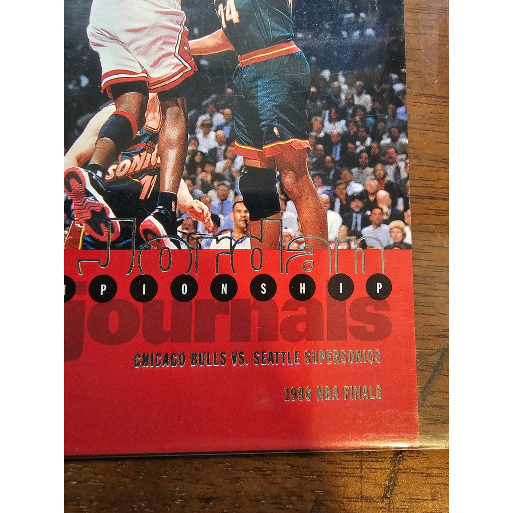 Michael Jordan 1997 Upper Deck #16 - Championship Journals - NBA - Jumbo