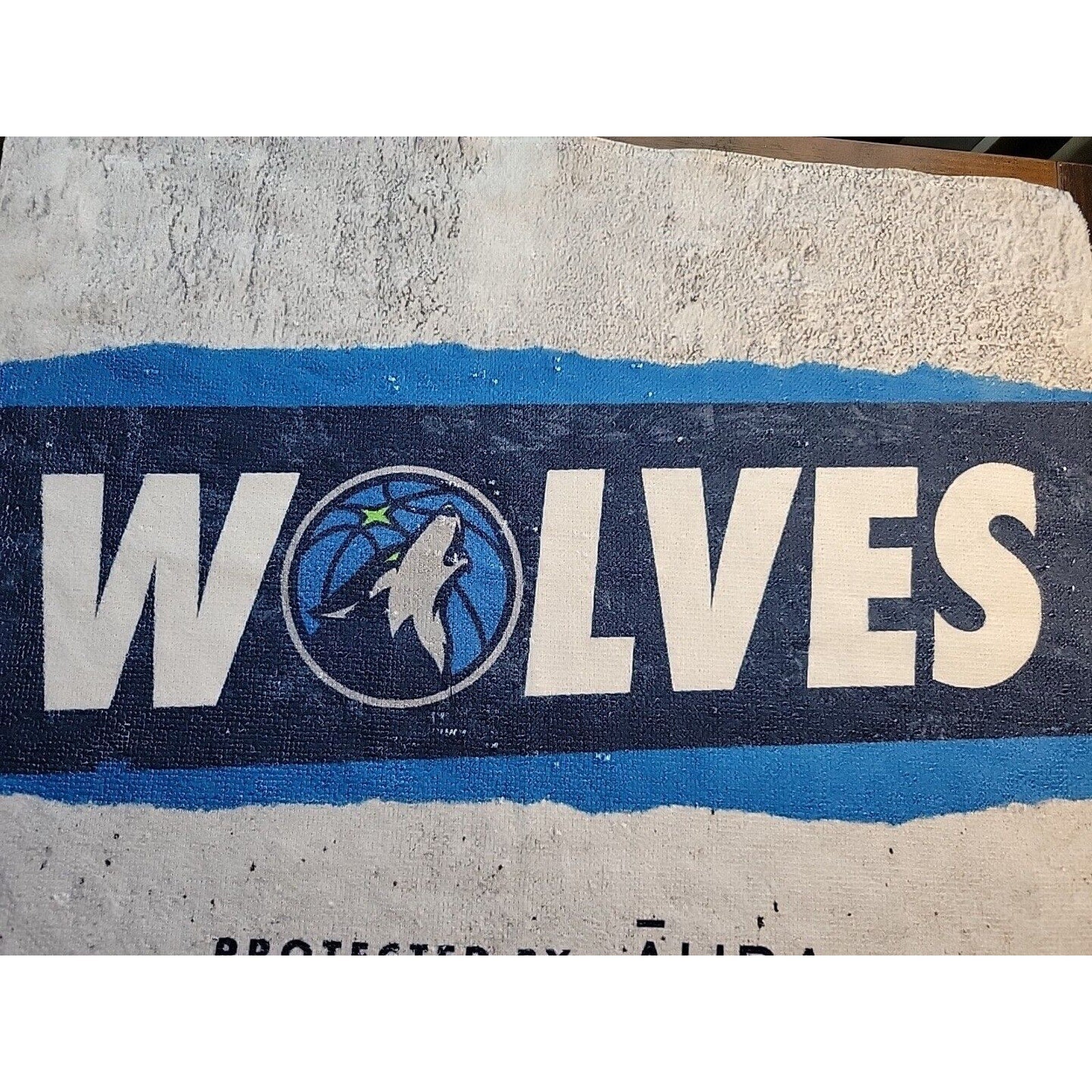 Minnesota Timberwolves White Rally Howl Towel Aura - SGA