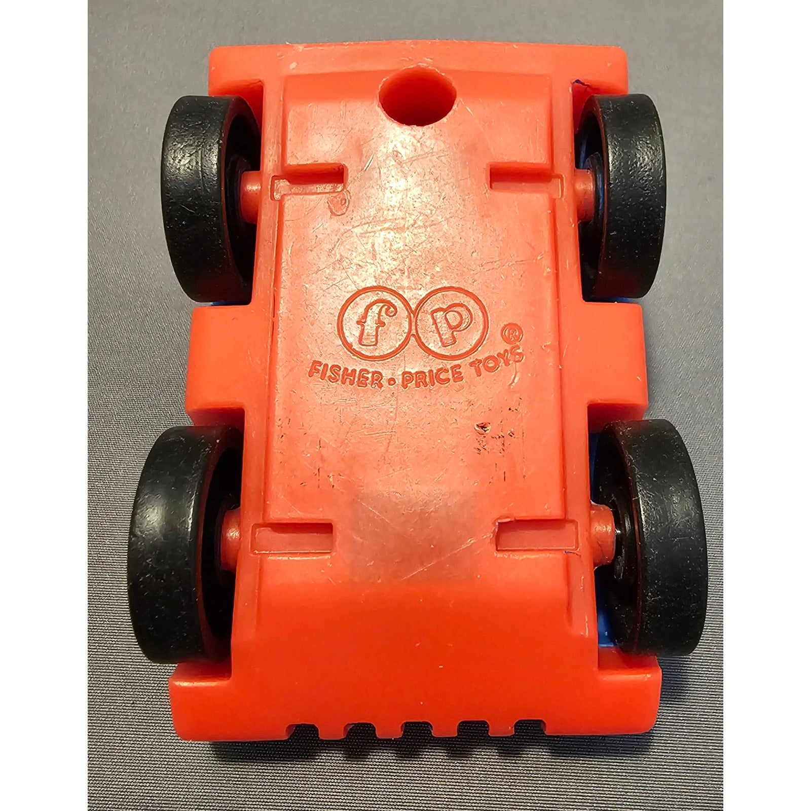 Vintage Fisher-Price Little People #125 Police Car