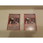 Star Wars CCG Decipher 1995 Run Luke Run - Lot of 2