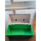 Vintage Fisher Price Toys #550 - Green/White Lunch Pail, Box, Kit