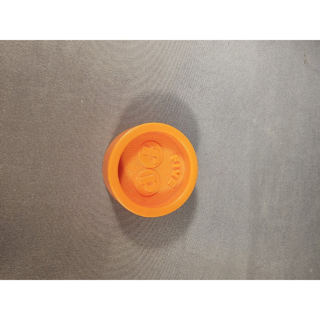Vintage Fisher-Price FPT965 Orange 5 Cent Nickel Coin/Token - Cash Register 2044
