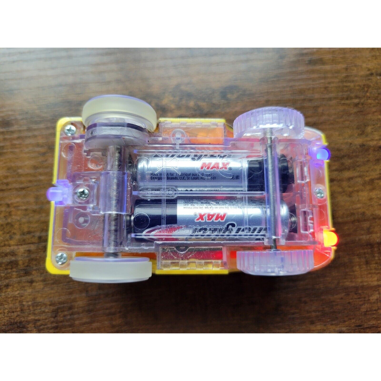 Mindscope Yellow Battery Operated Light Up Trax Car - Auto Truck Vehicle