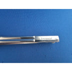 Danesco Blue Silicone/Rubber Tongs - 7" Long - used