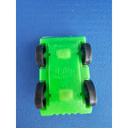 Vintage Fisher Price Little People Airport #996 - White/Green Car/Luggage Cart