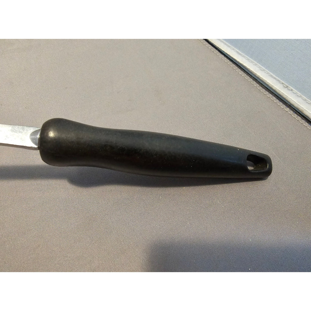 MCM/Vintage Soup Ladle w/Faux Wood Pattern Plastic Handle - 11-1/2"