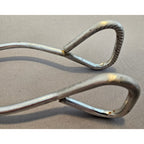 Vintage Ekco 8" (inch) Stainless Steel Tongs - USA