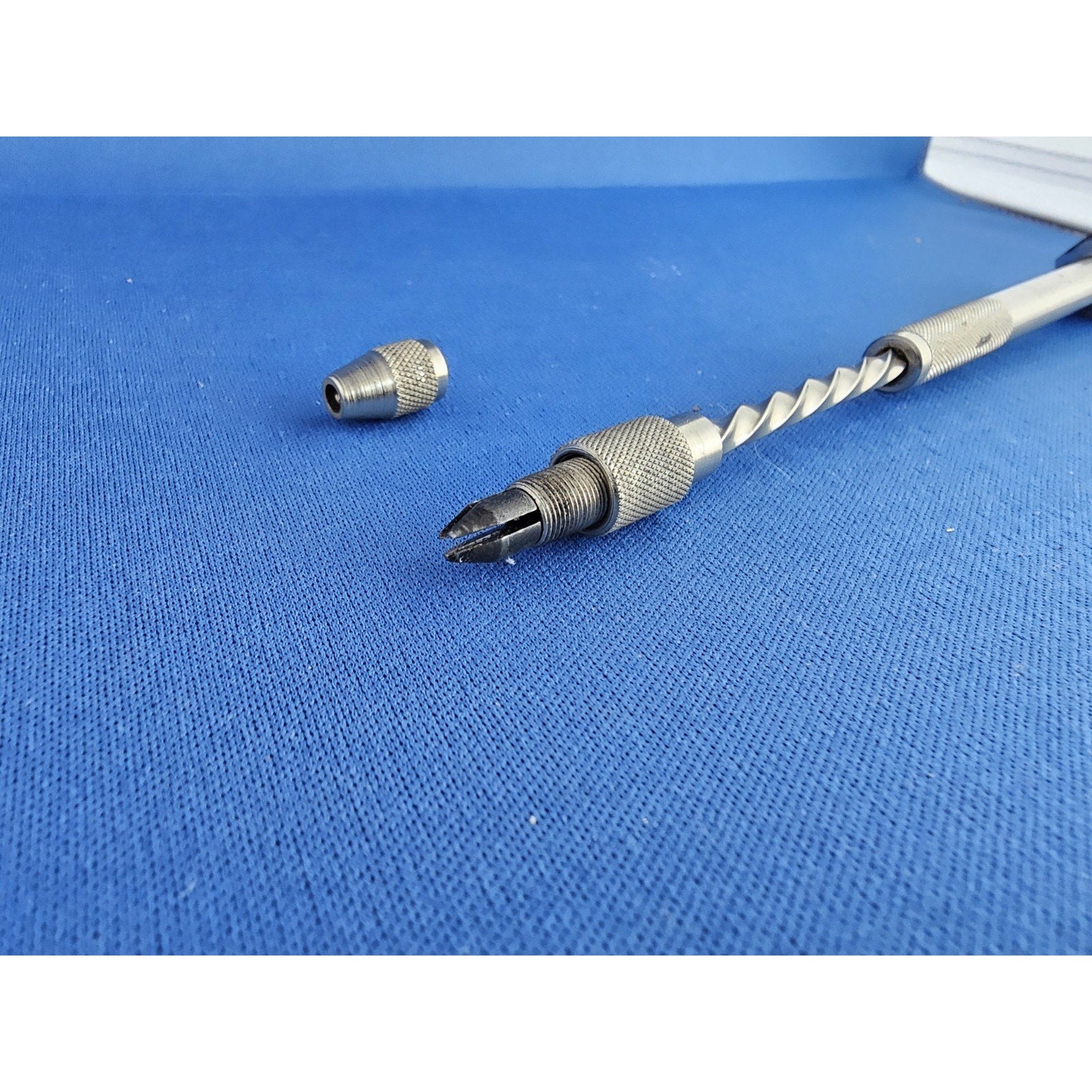 GFC Hand Push Drill - For Woodworking or Small Precision - 7-1/2 inchs long