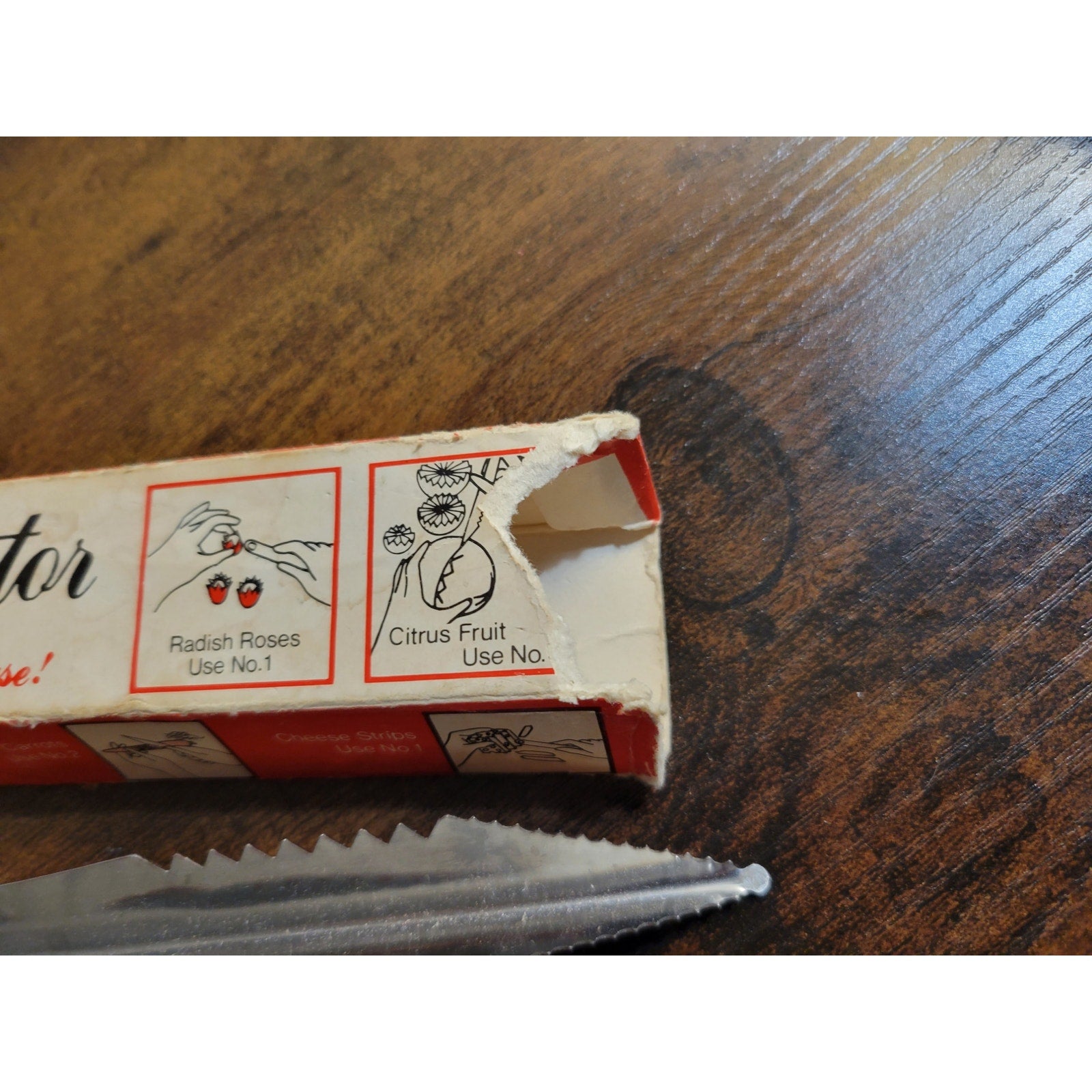 Vintage Food Decorator Kitchen Peeler - Citrus, Fruit, Potato - Stainless Steel