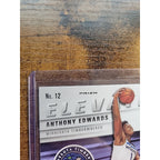 Anthony Edwards 2020-2021 Panini Mosaic #12 - Elevate Green Prizm - Rookie
