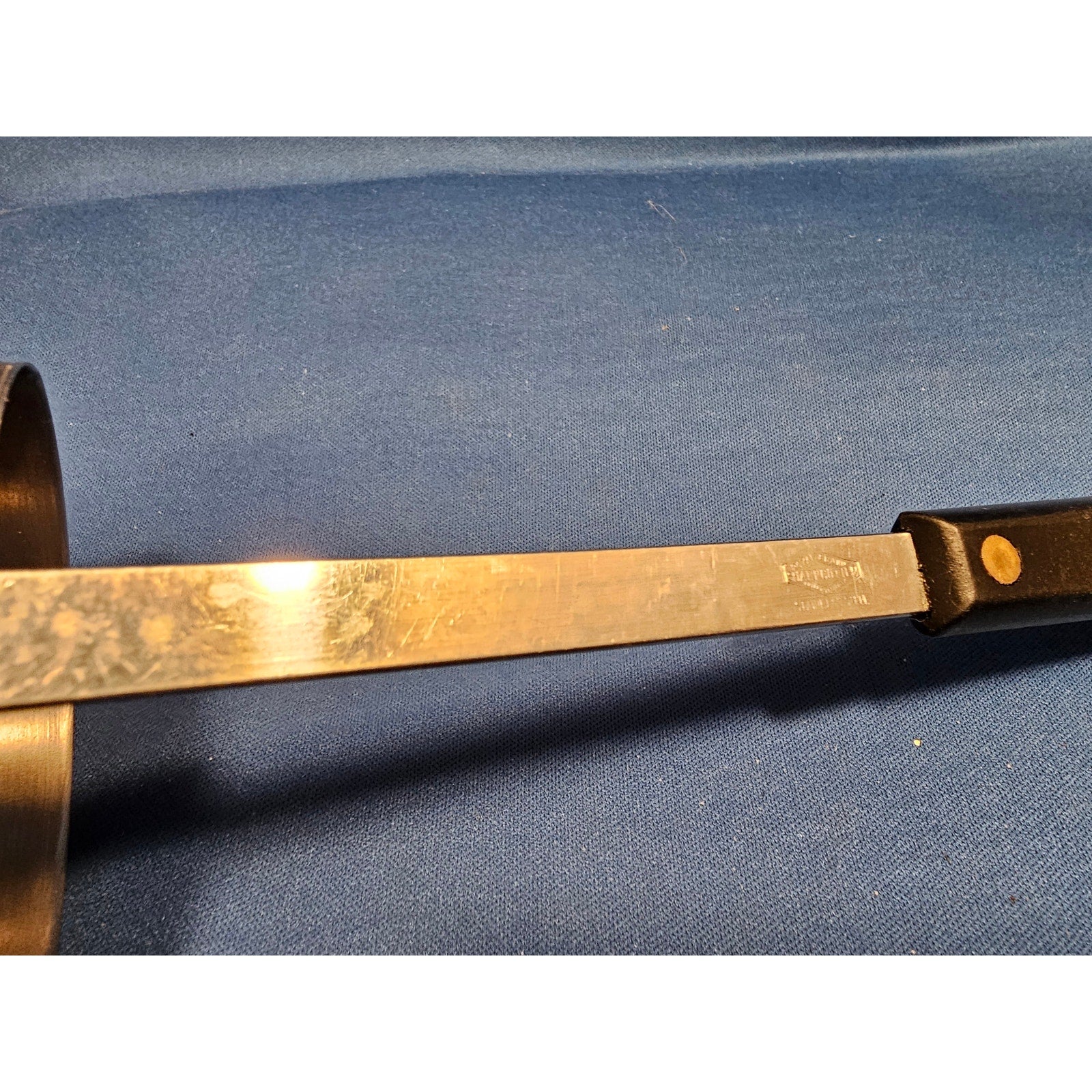 Vintage Royal Brand Sharpcutter Stainless Steel Soup Ladle w/Plastic Handle