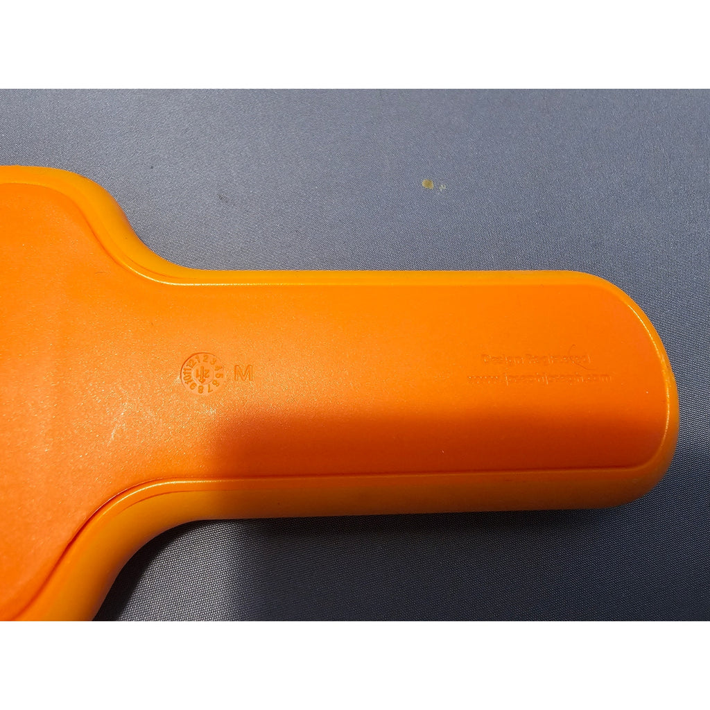 Joseph Joseph SafeStore Orange Vegetable Peeler/Slicer - 5-1/2" long