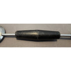 Vintage 8" Black Plastic Handled Double Ended Melon Baller/Curler