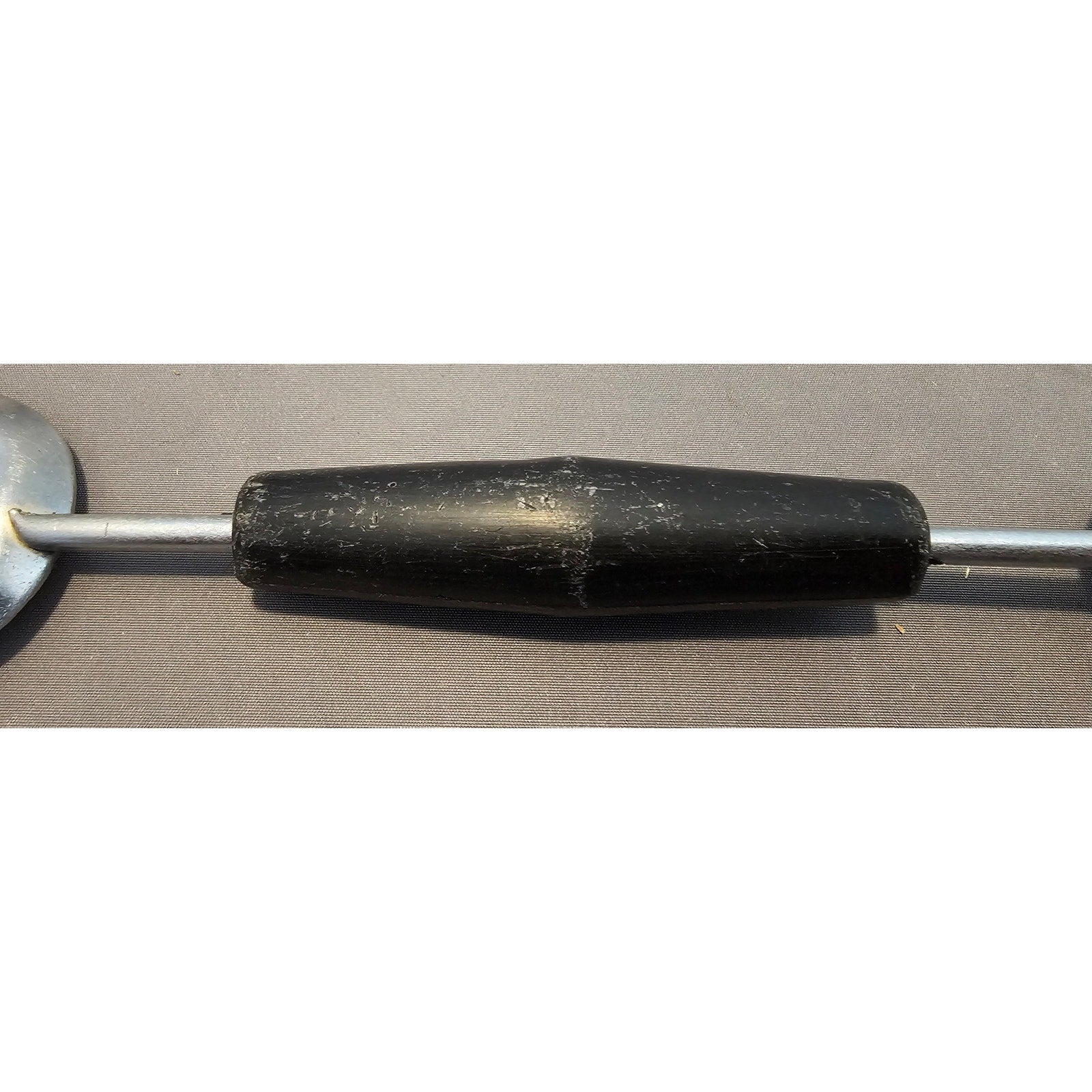 Vintage 8" Black Plastic Handled Double Ended Melon Baller/Curler