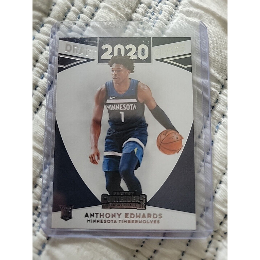 Anthony Edwards 2020-21 Panini Contenders #5 - Rookie 2020 Draft Class
