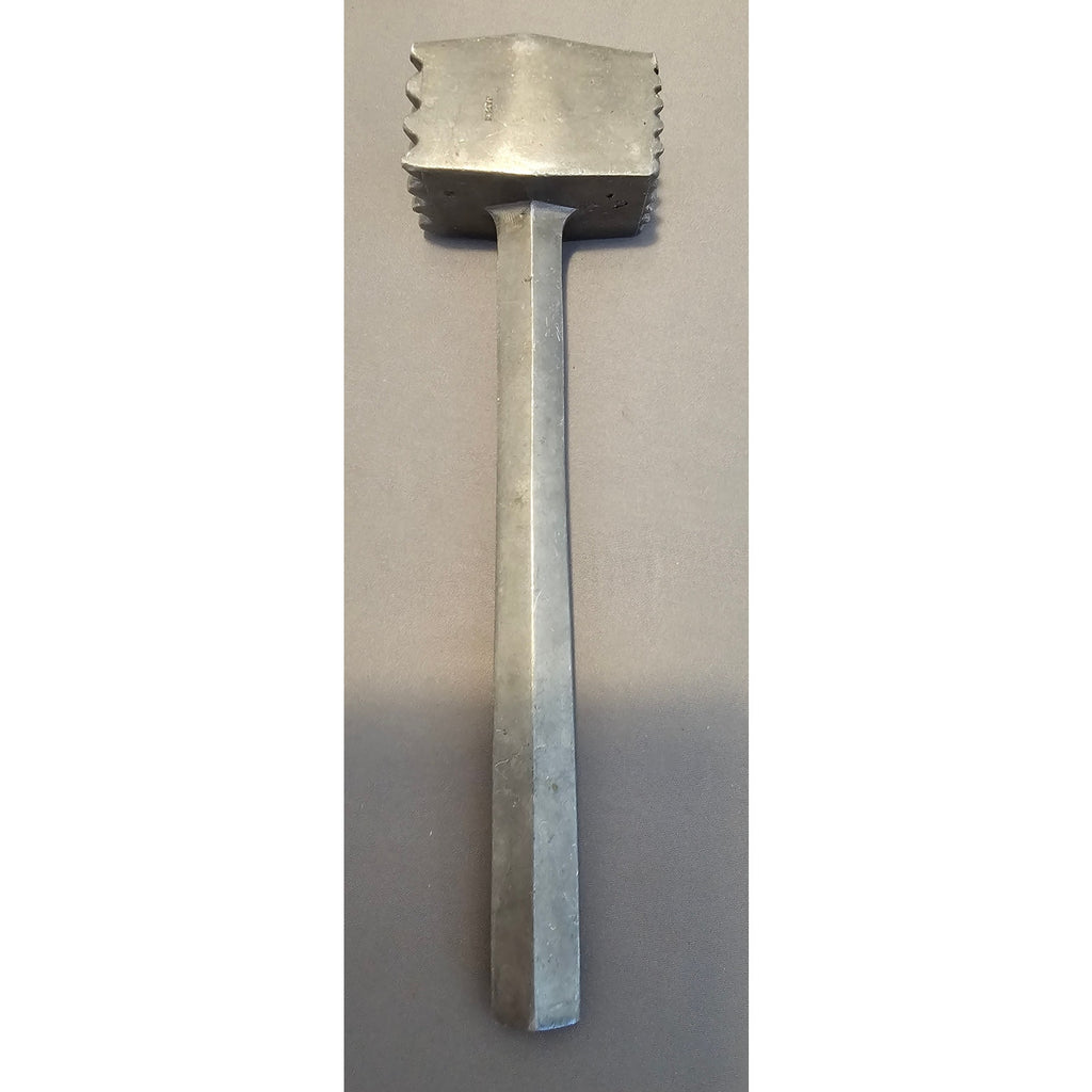 Vintage Aluminum 8" Meat Tenderizer -Fine/Coarse Pounder - Japan