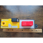 Toy Caterpillar Construction Express Train Set #6451 - Red/Yellow Cart