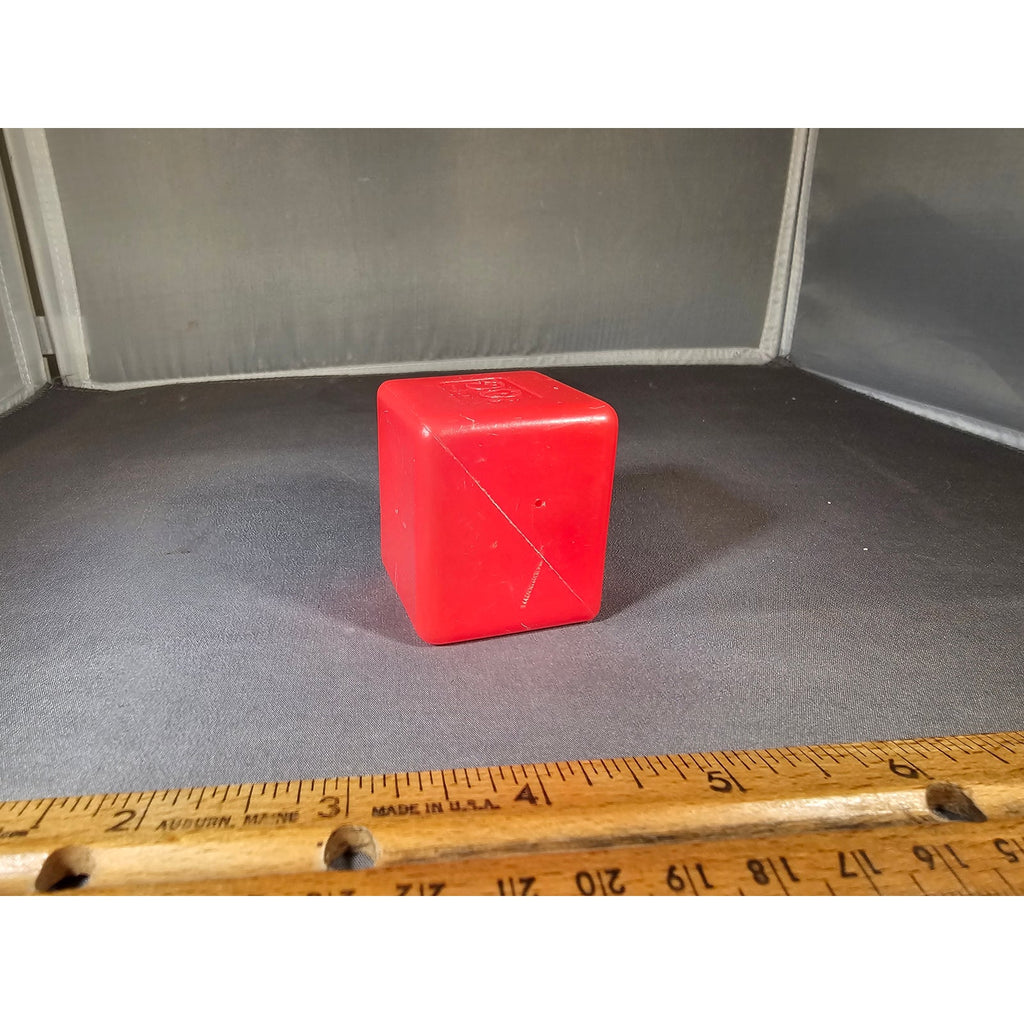 Vintage Fisher-Price FPT16408 Red Rectangle Block - Baby's First Blocks #1024