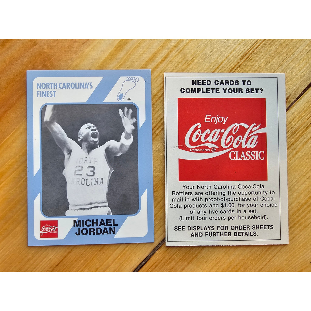 Michael Jordan 1989 Collegiate Collection #65 - Carolina's Finest - Fresh Pull