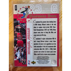Michael Jordan 1995-1996 Upper Deck #195 Professor Dunk - Chicago Bulls - NBA