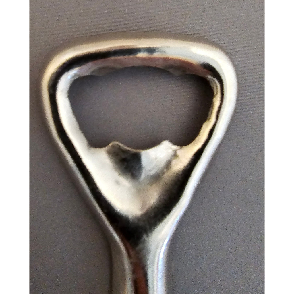 Vintage Stainless Steel Beer/Soda Bottle Opener - 3-1/2"