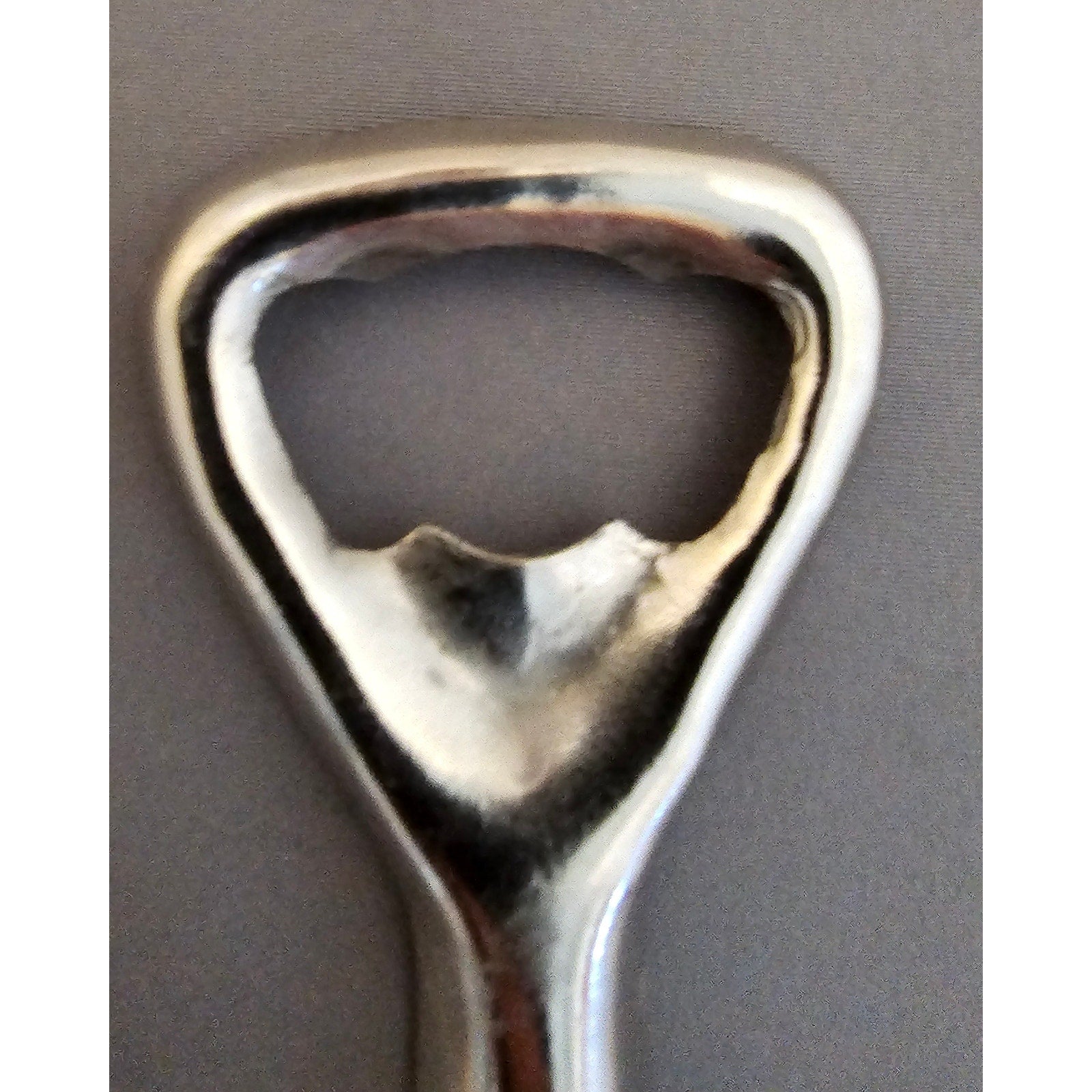 Vintage Stainless Steel Beer/Soda Bottle Opener - 3-1/2"