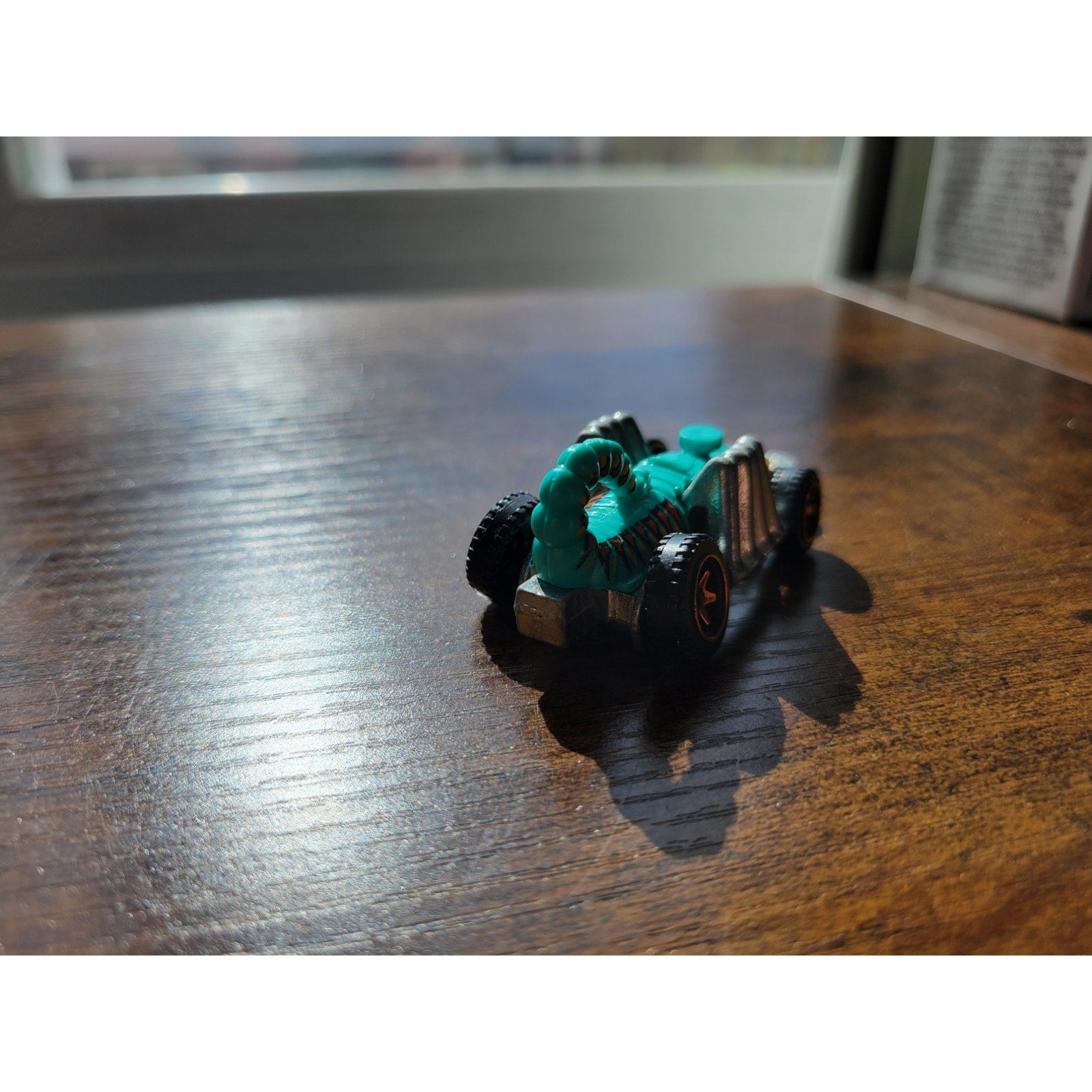 2010 Hot Wheels - Speed Demons Eevil Weevel 2062 Turquoise Scorpion - loose