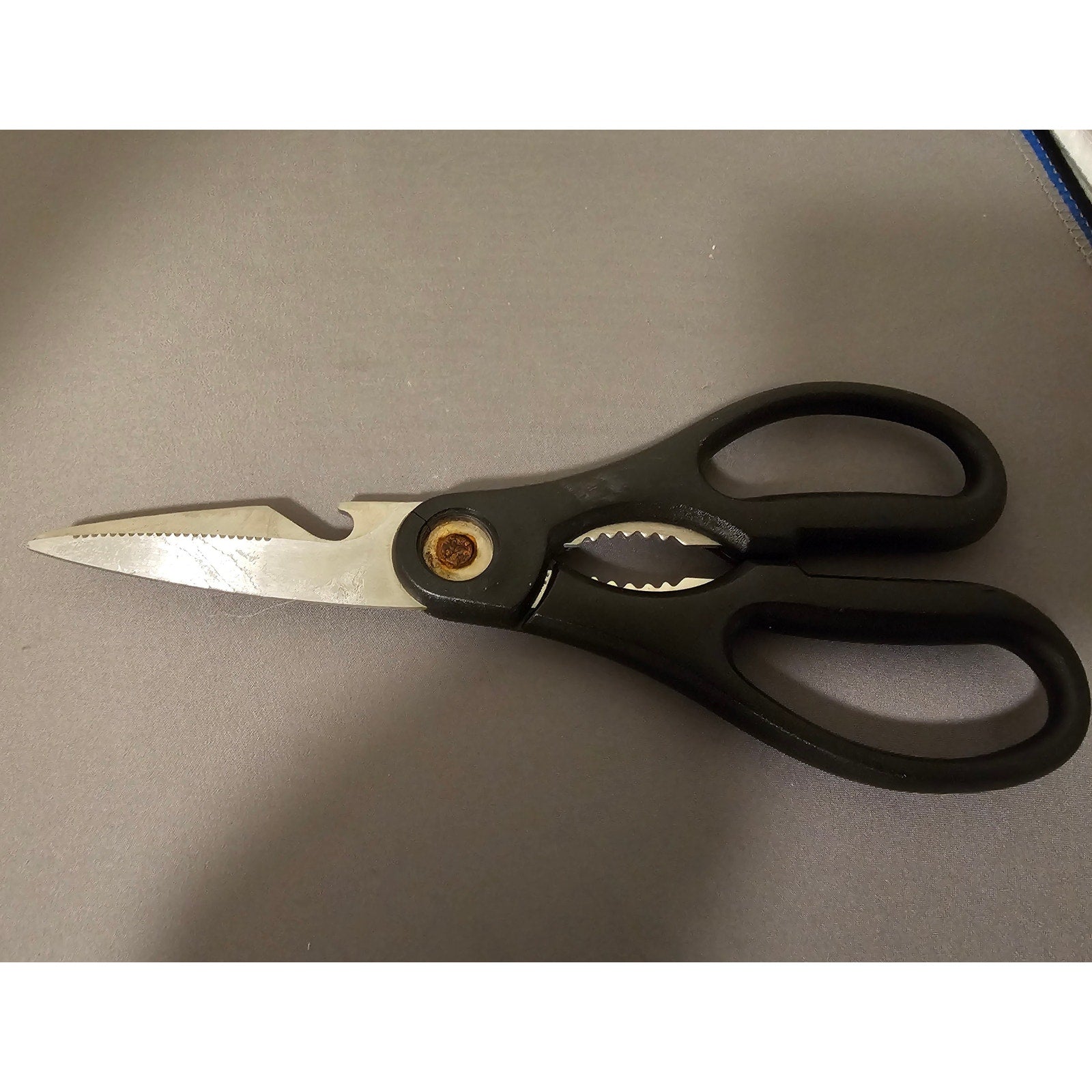 8" (in) Astercook Stainless Steel Kitchen Sheers-Scissors - Utility Tool (used)
