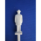 Vintage Jack Daniels White Drink Swizzle/Stir Stick Stirrer