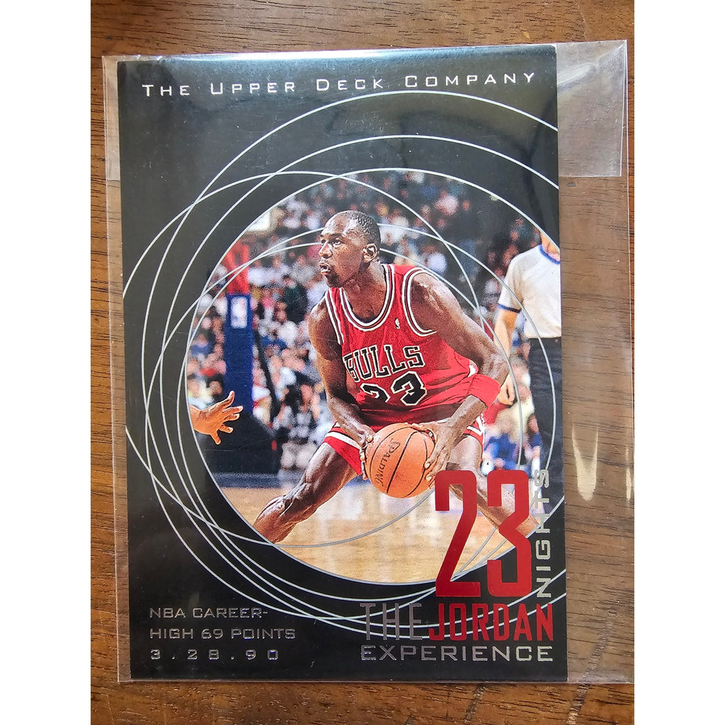 Michael Jordan 1996 Upper Deck 23 Nights #18 - Jordan Experience - NBA - Jumbo