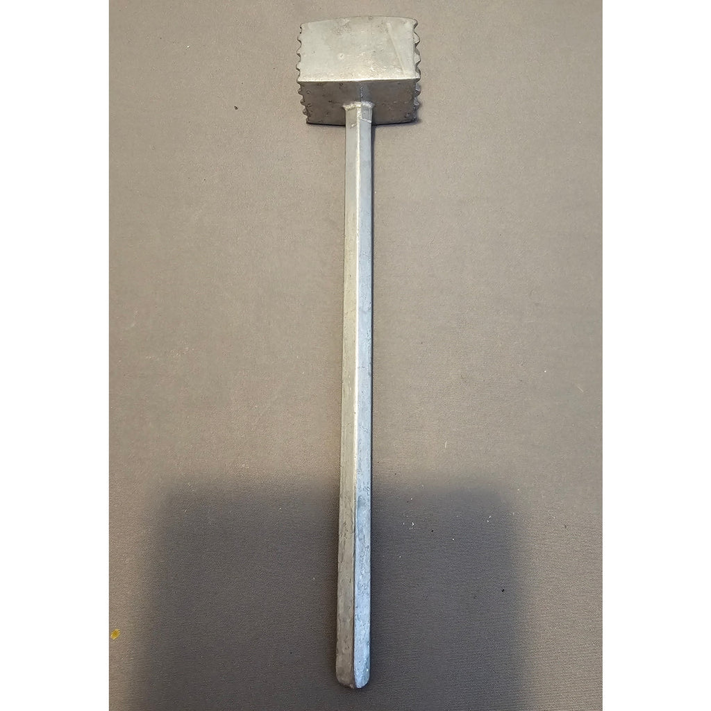 Vintage Aluminum 7-1/2" Meat Tenderizer -Fine/Coarse Pounder - China