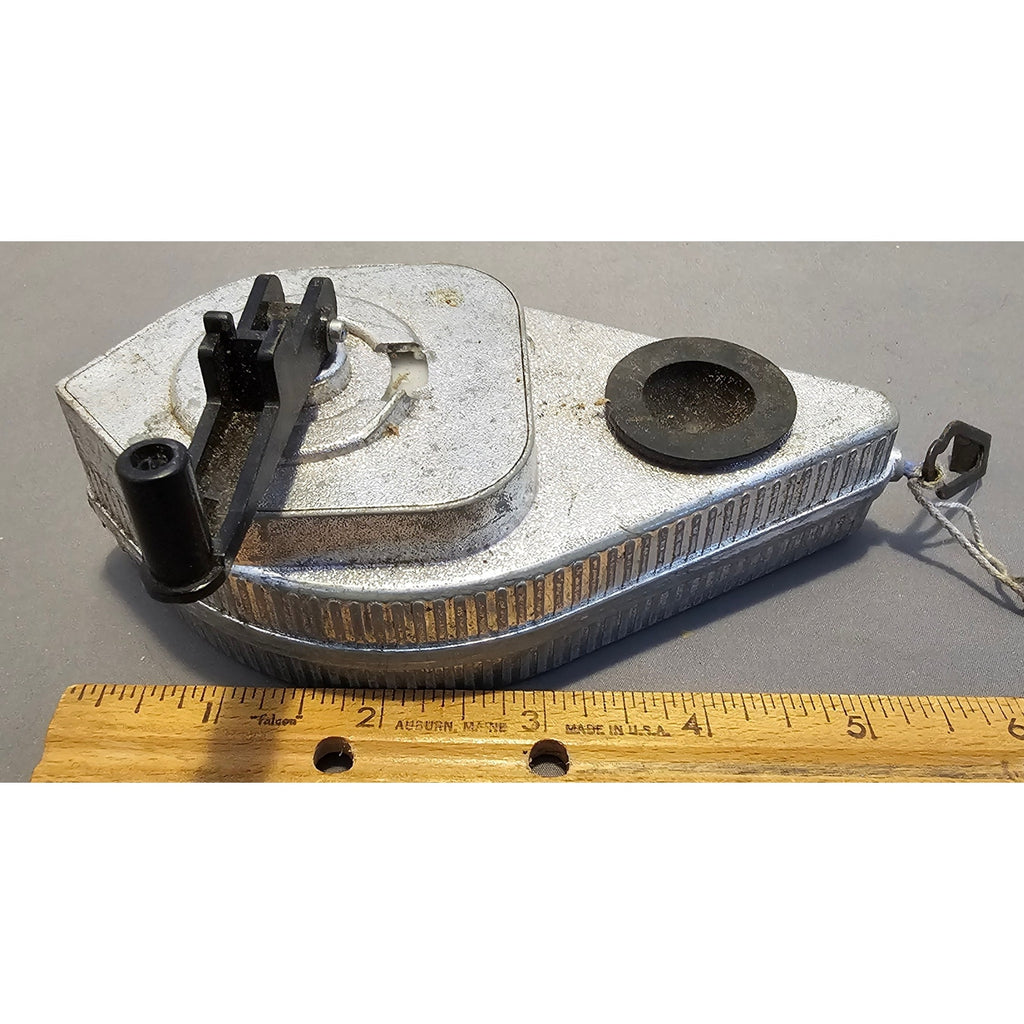 Vintage Keson Pro-Line Chalk Line Reel - Chalk Box - Metal Case - USA