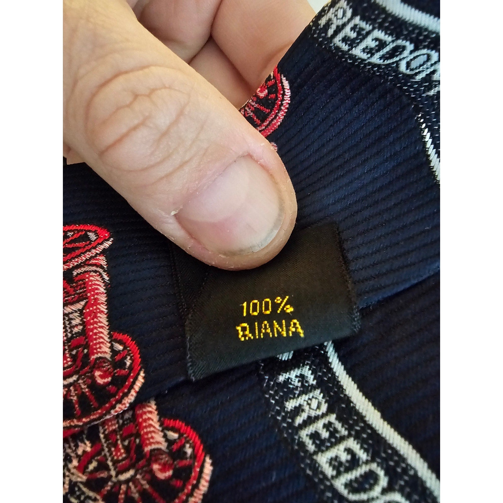 Vintage Story Cravats Men's Necktie - Blue Freedom - 57" x 4"