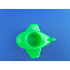 Vintage Fisher Price Little People Riders #656 -Green/White Baby Airplane FPT819