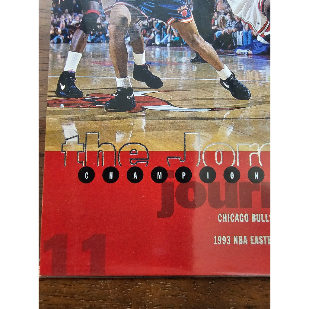 Michael Jordan 1997 Upper Deck #11 - Championship Journals - NBA - Jumbo