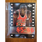 Michael Jordan 1999 Upper Deck #C2 - Playoff Record 63 Pts - MJ Retires - Jumbo