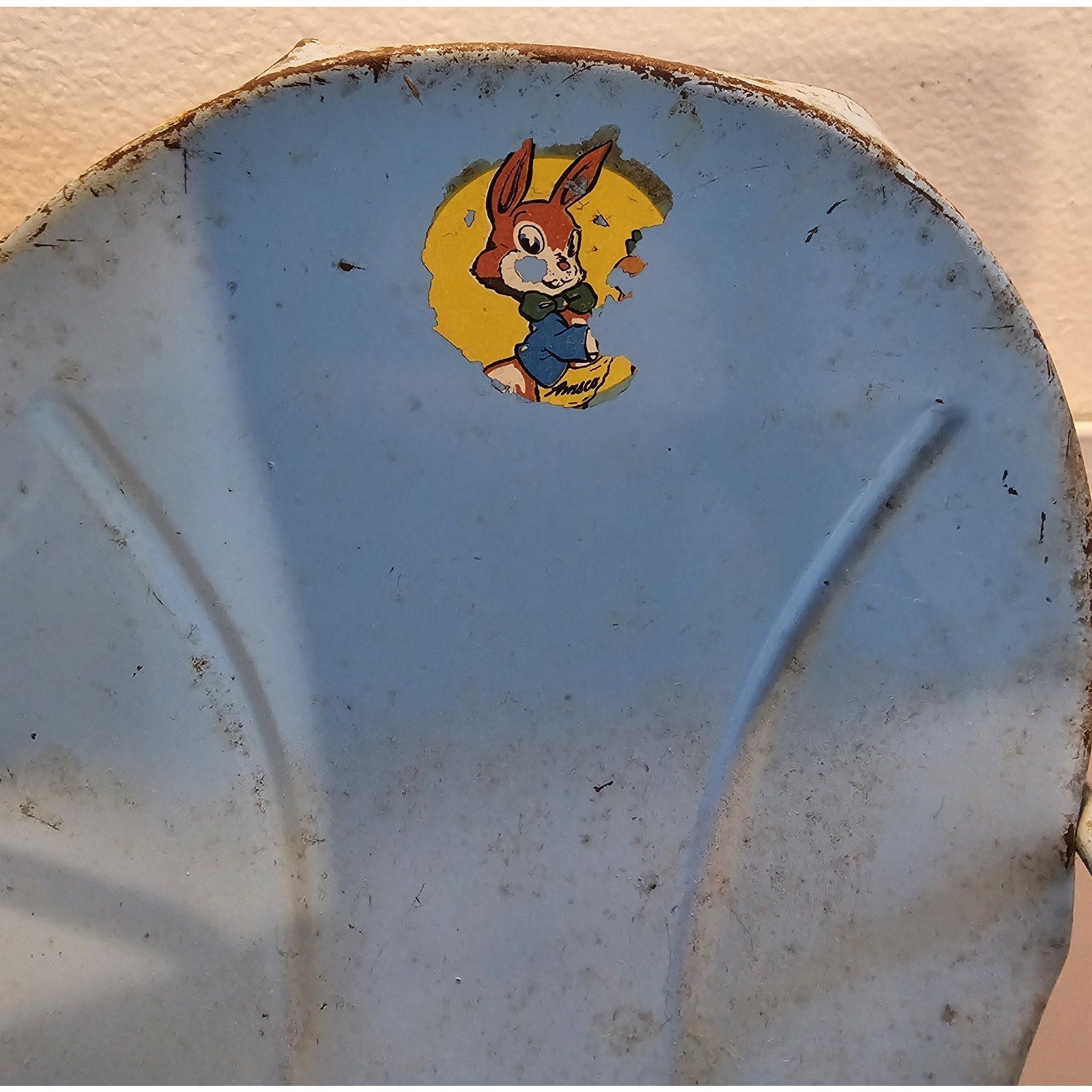 Vintage/1950's Amsco 18" Doll-E-Hichair High Chair Toy Metal Doll Furniture