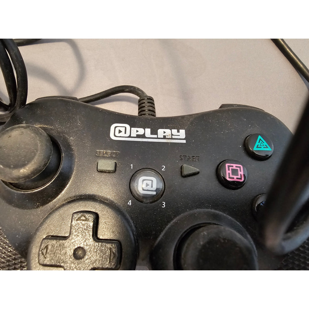 Atplay Black Model 1508481-1 - Playstation USB-Wired Controller - untested