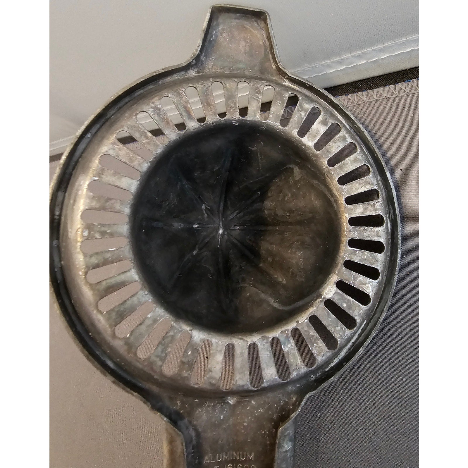 Vintage Foley Aluminum Juicer - 8" - Mpls MN Minn USA