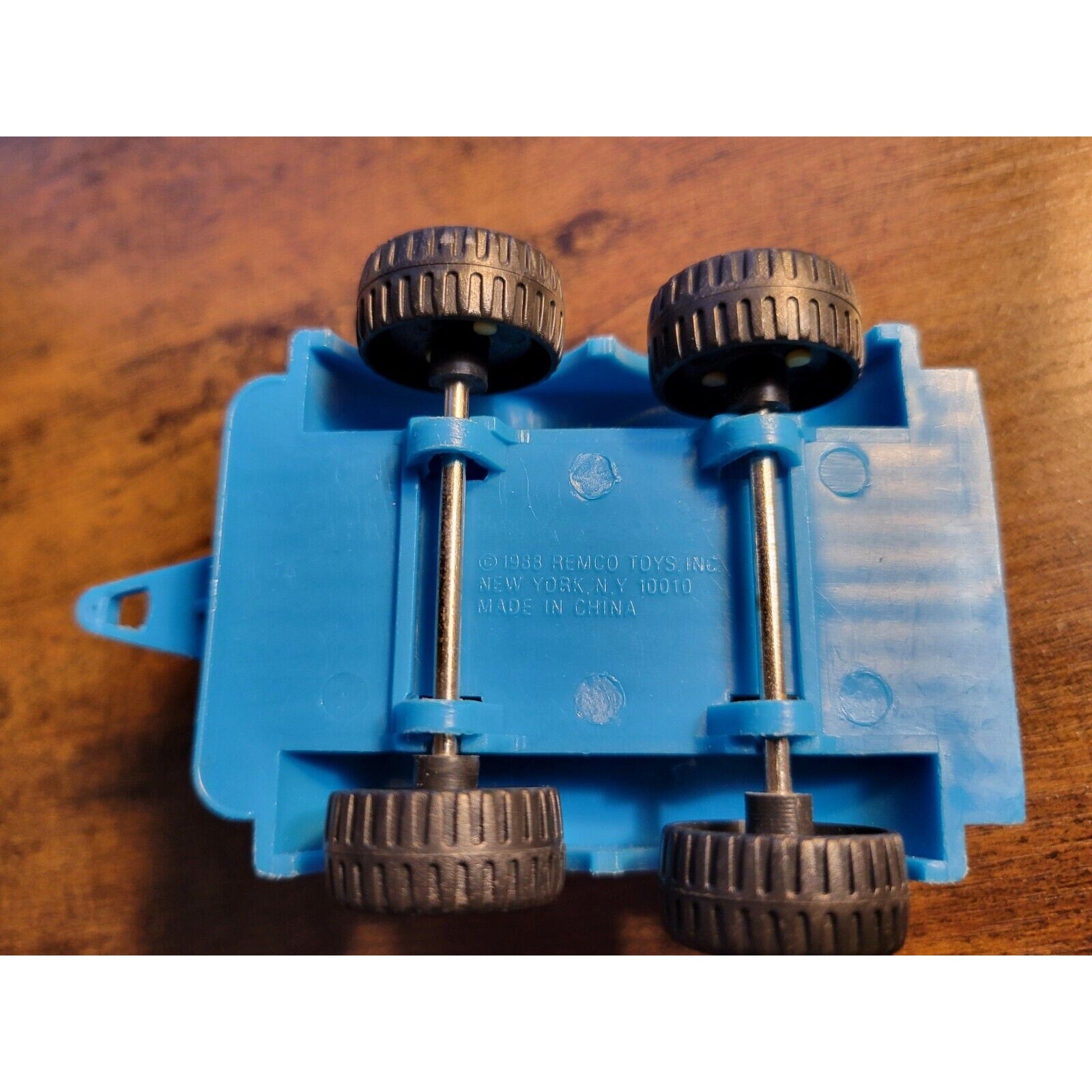Vintage 1986 Blue Remco Toy Horse Trailer - Plastic